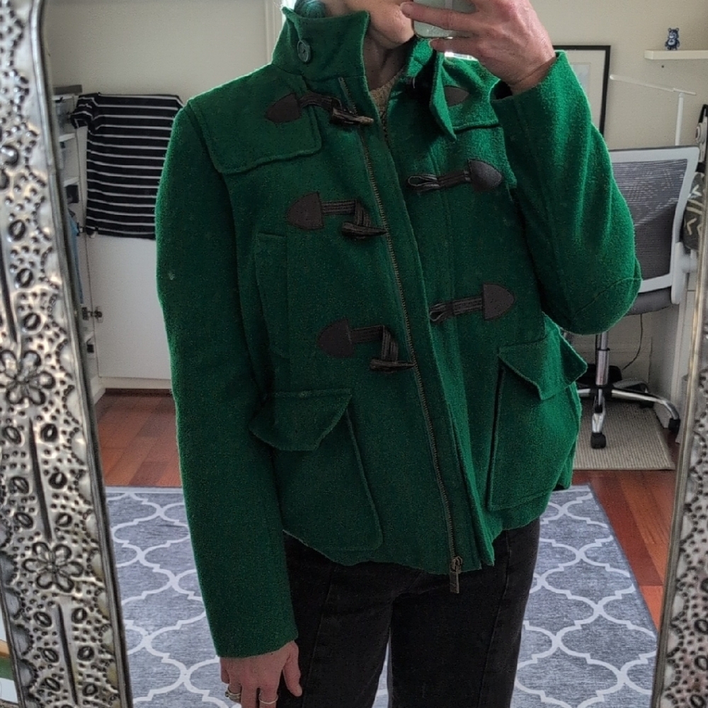 Tommy Hilfiger Forest Green Toggle Jacket